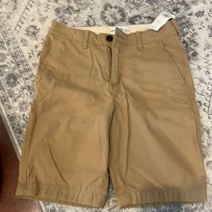 Abercrombie kids tan classic short new with tag